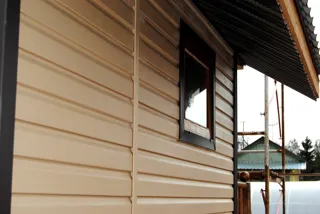 Haus nach Projekt „Alina“: Fassadenverkleidung