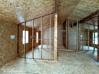 103 m² ev, özel proje, “Mebelşçik” SNT: iç bölme duvarlar