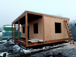 “Stil 44.2.8” projesine göre ev, Nijniy Novgorod bölgesi: tamamlanmış ev