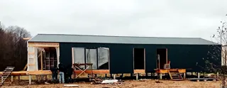 141 m² ev, “Barnhouse 110” projesi, “EKO OZERO” sitesi: tamamlanmış ev