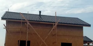 103 m² ev, “Ermak” projesi, Kostroma bölgesi: tamamlanmış ev