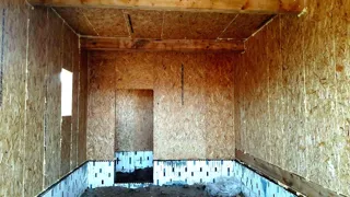 Garage, Projekt „Slawjanka mini + Garage“, Dorf Nazarovo: Innenwände