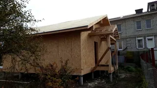 Özel projeye göre 65 m² ev, Pereslavl Zaleskiy: duvar montajı