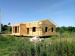 Haus nach individuellem Entwurf, Dorf Fedosovo: Dach