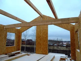Haus nach Projekt „Arizona“, Gebiet Nischni Nowgorod: Wandmontage