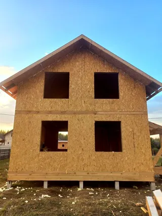 Haus nach Projekt „Awdeewo“, Dorf Pokrov: Dach