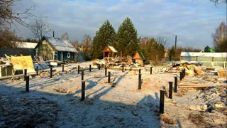 Haus nach Projekt „Elegant“, Rybinsk: Fundament und Grundrahmen