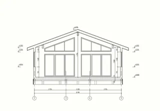 Haus nach individuellem Entwurf: Projektvisualisierung