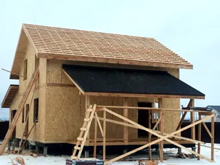 Custom-design house, Kostroma: roofing