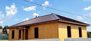 129,55 m² house built to a custom design, Krasnoe-na-Volge settlement