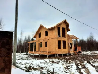 Haus 152 m² nach Projekt „Prag“, Dorf Lysnovo: Obergeschoss und Dach