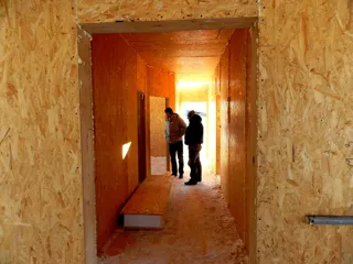 Haus nach Projekt „Jaschma“, Furmanov: Innenwände
