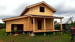 Garage nach Projekt „Saretsche“, Dorf Chirikovo