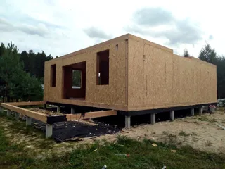Özel projeli ev, Nijniy Novgorod bölgesi: duvar montajı