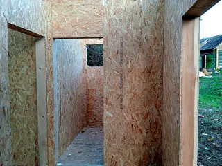 Haus 72 m² nach individuellem Projekt, Pushchino: Wandmontage