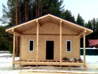 Haus nach individuellem Entwurf, Region Twer: fertiges Gebäude