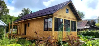 Custom-design house, Rodniki: finished building