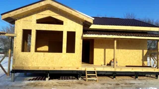 Haus nach Projekt „Galaktika - 76.65“, Region Rjasan: Fertiges Haus