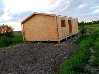 Özel projeye göre 54 m² ev, Zverintsy köyü