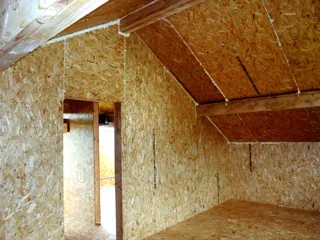 Haus nach Projekt „Metschta“, Gebiet Iwanowo: Innenwände