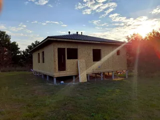 Haus 105 m² nach individuellem Projekt, Dorf Toporok: Fertiges Haus