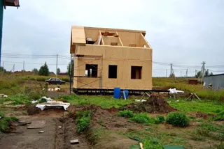 Haus nach Projekt „Prag“, Nizhniy Novgorod: Wandmontage