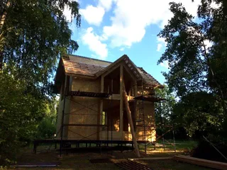 Haus nach Projekt „Musterhaus“, Gebiet Moskau: Obergeschoss und Dachgeschoss