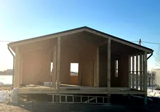 87 m² ev, özel proje, “Rıbolovo” sitesi: tamamlanmış ev