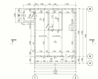 Özel projeye göre 75 m² ev, Severnyy kasabası: proje planı