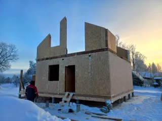 Haus 131,5 m² nach Projekt „Sefir“, Vologda: Obergeschoss und Dachgeschoss