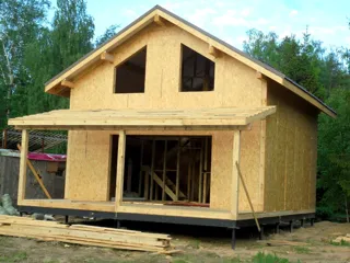 House based on the “Briz” design, Ivanovo Region: second floor and attic