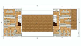 Haus nach Projekt „Pegas-2“, Gebiet Moskau: Projektgrundriss