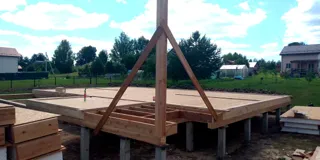 Haus 105 m² nach individuellem Projekt, Dorf Toporok: SIP-Boden auf Höhe 0