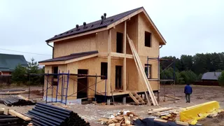 Haus nach Projekt „Majak“, Region Twer: Fassadenverkleidung