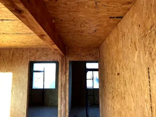 House, “Slavyanskiy Skit” design, Kadnikovo village: interior partitions