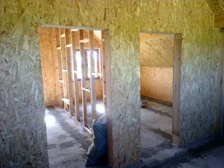 Haus nach Projekt „Arsamas“, Dorf Belyanitsy: Innenwände