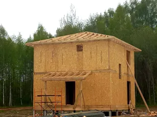 “Vladimir” projesine göre 117 m² ev, Serednyaya köyü: ikinci kat ve çatı katı