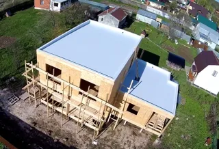 Haus 217 m² nach Projekt „Toronto“, Gebiet Moskau: Dach