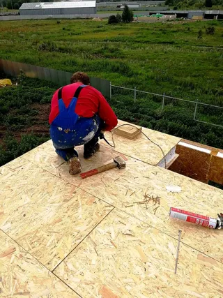 Haus nach individuellem Projekt, Dorf Kovarditsy: Trennwände