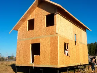 Haus nach individuellem Entwurf, Dorf Barskoe-Tatarovo: fertiges Gebäude