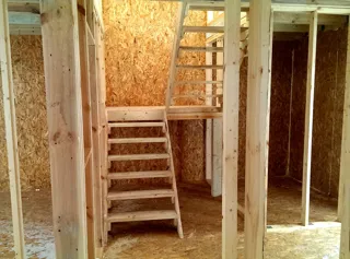 Haus nach Projekt „Sefir“, Dorf Kadnikovo: Innenwände