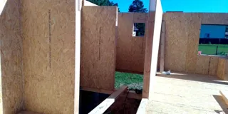 Haus 105 m² nach individuellem Projekt, Dorf Toporok: Wandmontage