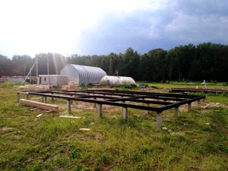 Haus nach individuellem Projekt, Gebiet Moskau: Fundament und Grundrahmen