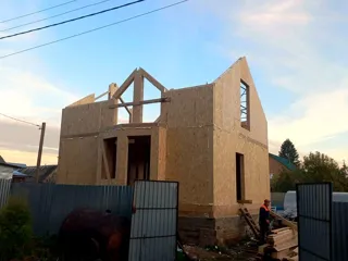 107 m² house, custom design, Shuya: second floor and attic floor