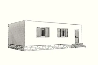 43 m² ev, özel proje, “FILM” SNT: proje görselleştirmesi
