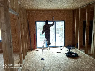 Haus 77,4 m², individuelles Projekt, SNT „Sadowod“: Innenwände