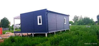 62 m² house based on the “Mistika s” design, Korobovo village: facade finishing