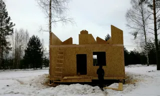 Haus nach Projekt „Metschta pl.4“, Region Twer: Obergeschoss und Dachgeschoss