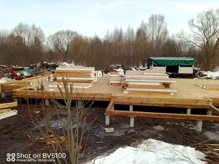 Haus 151,3 m² nach individuellem Projekt, Dorf Maloe Boriskovo: SIP-Boden auf Höhe 0