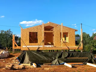 Haus 70 m², individuelles Projekt, SNT „Priosjornyj“: Wandmontage
